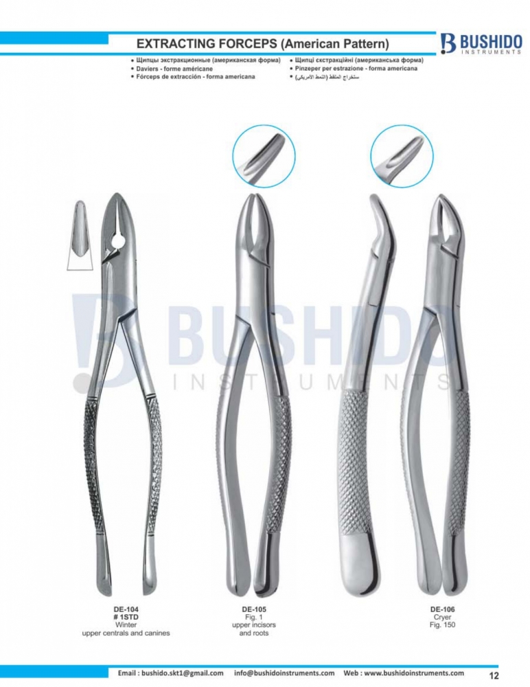 Extracting Forceps(American Pa